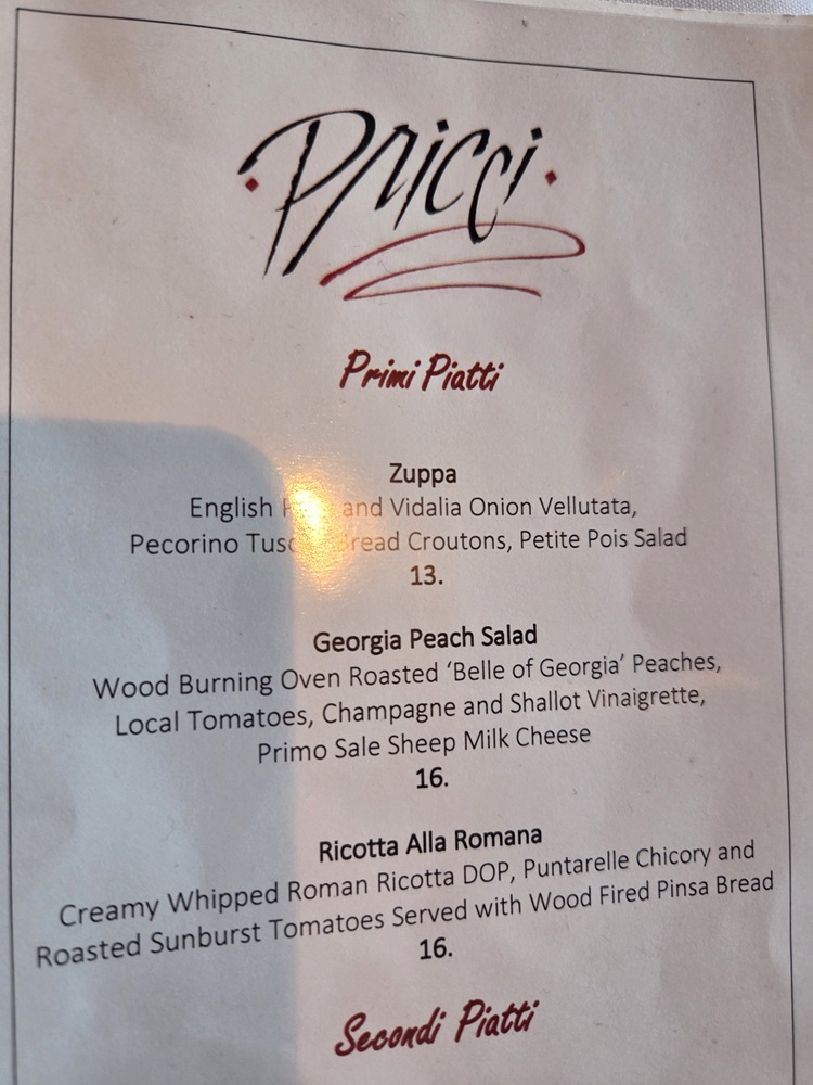 Pricci Specials Top