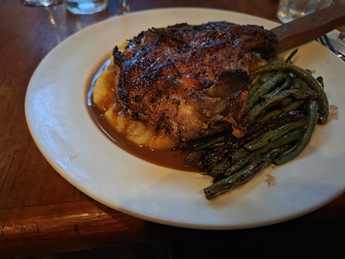 Rosemary Lime Sumac Chicken at Bijan's Brooklyn