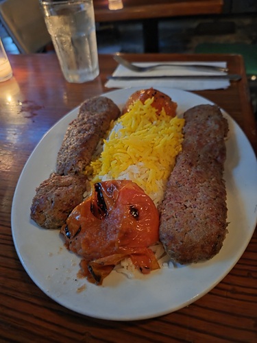 Persian Kabob at Bijan's Brooklyn